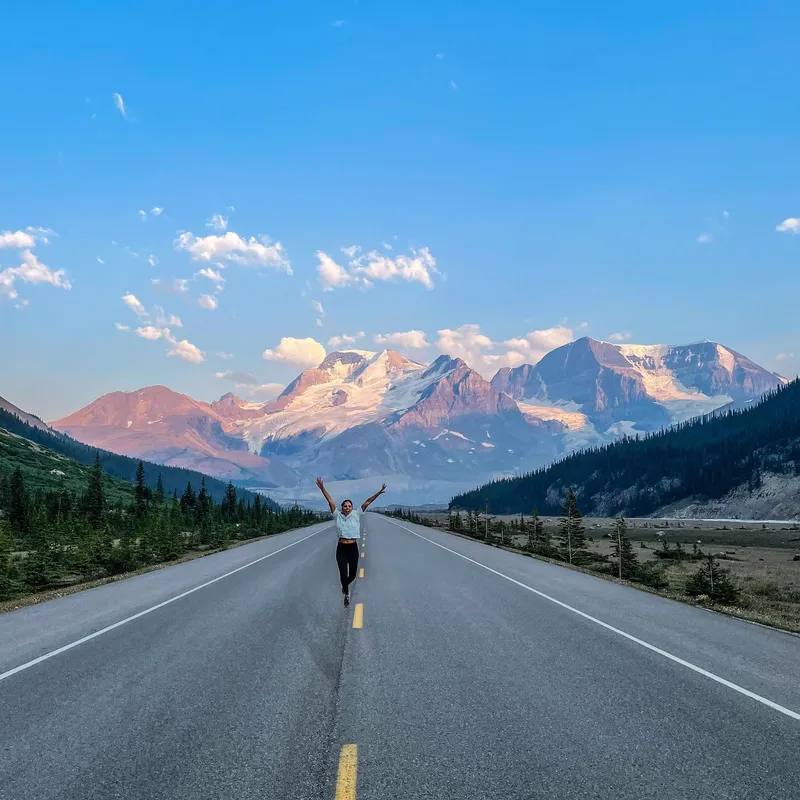 RV Road trip on the Icefield Parkway Highway 93, Jasper National Park