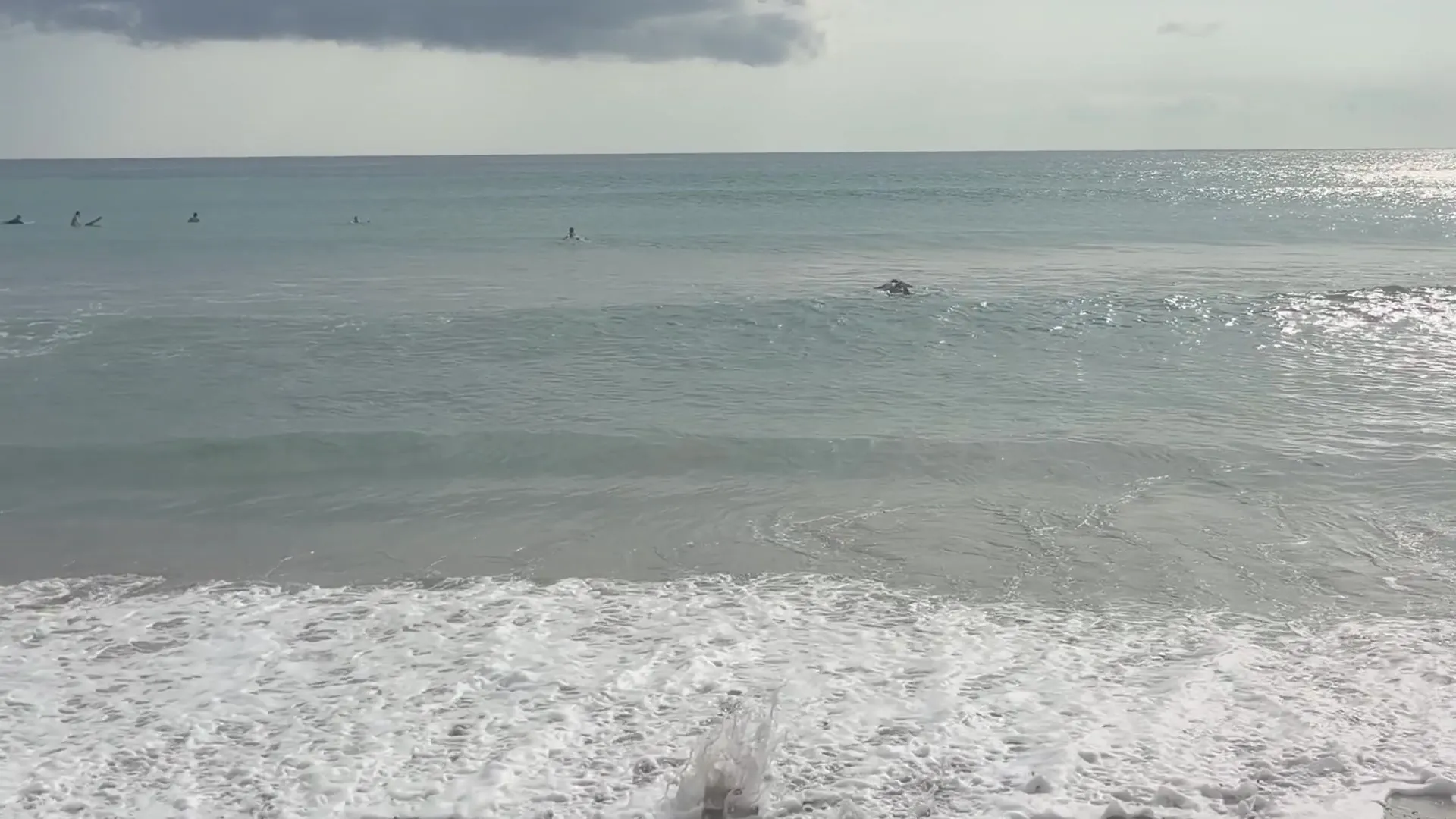 Pacific surf at Playa El Remanso, Nicaragua