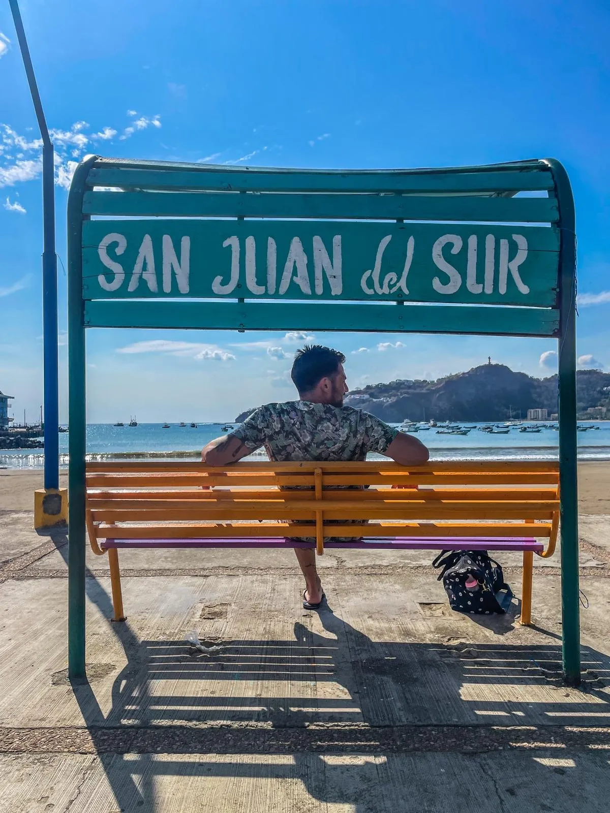 San Juan del Sur waterfront and bay, Nicaragua